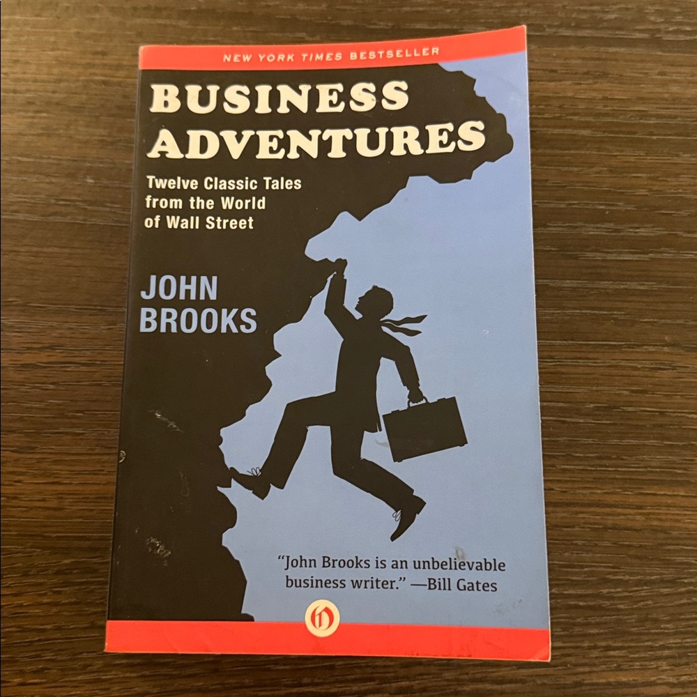 Business Adventures Book by John Brooks